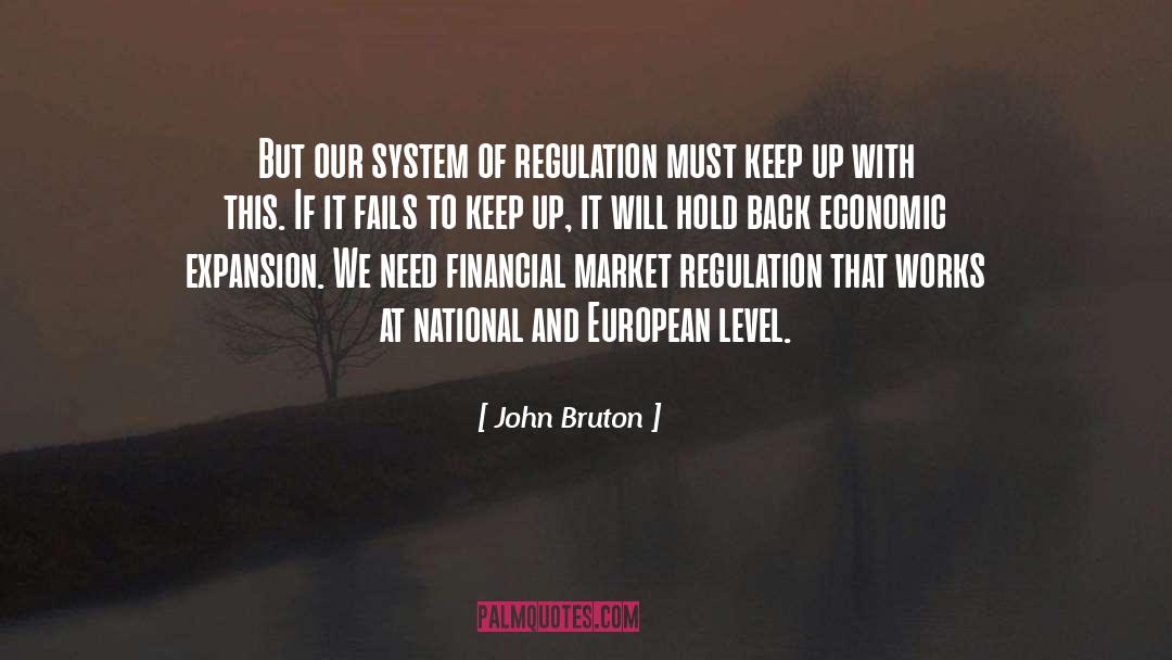 Expansion quotes by John Bruton
