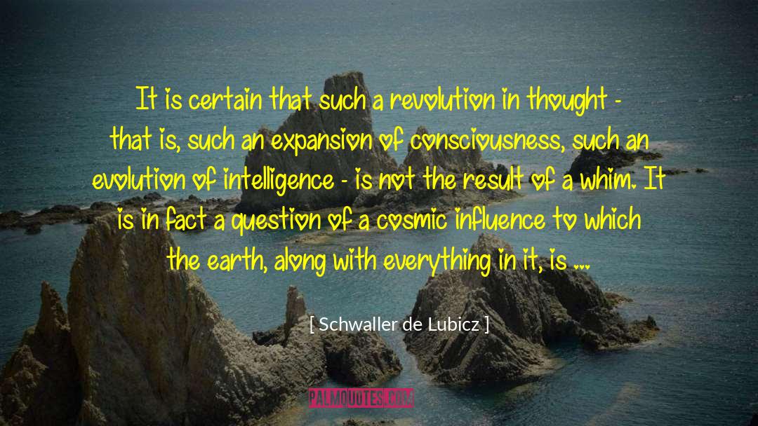Expansion quotes by Schwaller De Lubicz