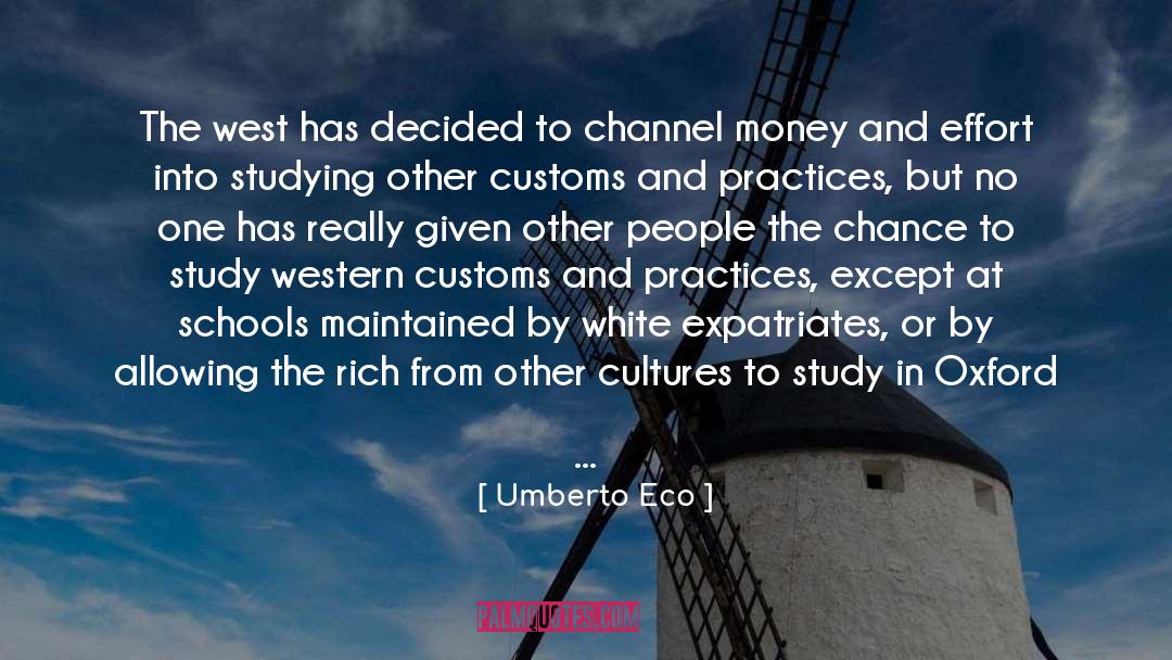 Expatriates quotes by Umberto Eco
