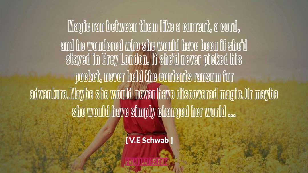 Expats Adventure quotes by V.E Schwab
