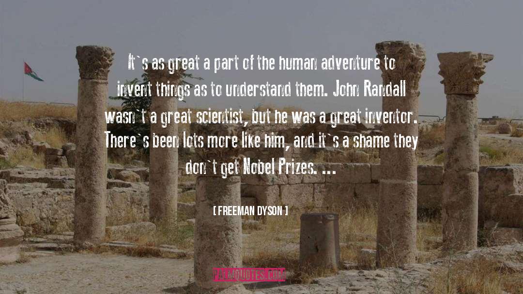 Expats Adventure quotes by Freeman Dyson