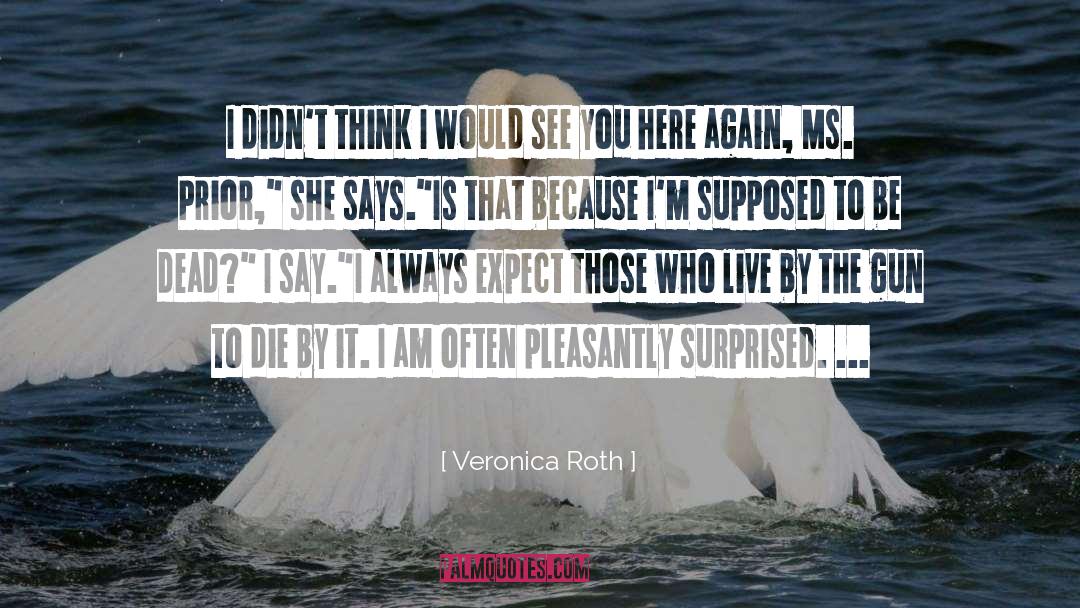 Expect More quotes by Veronica Roth