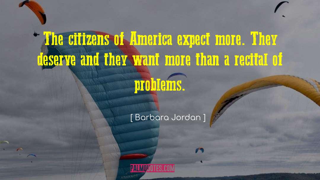 Expect More quotes by Barbara Jordan