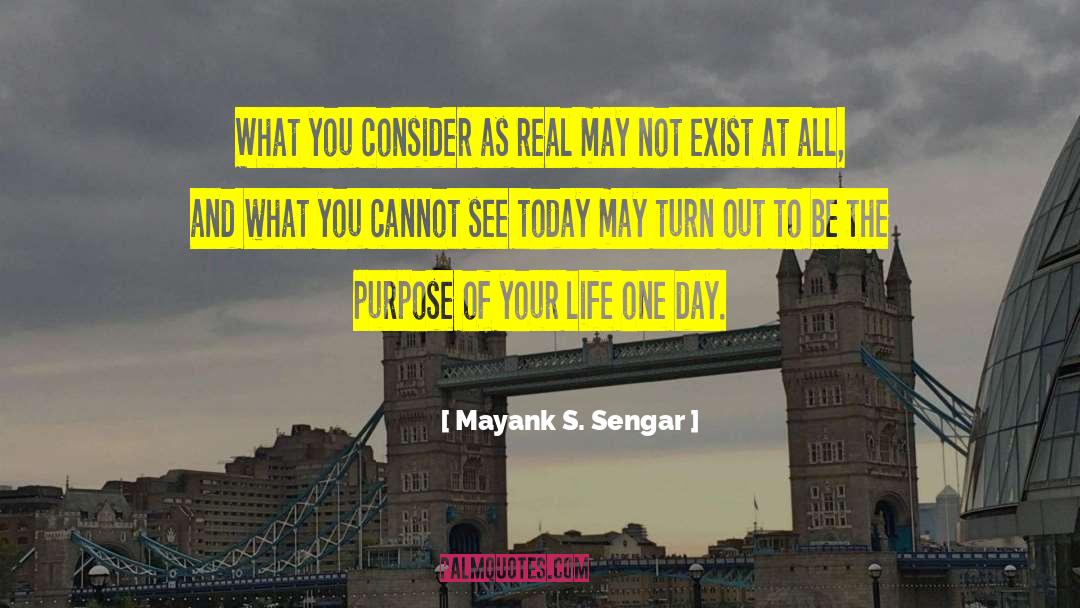 Expect The Unexpected quotes by Mayank S. Sengar