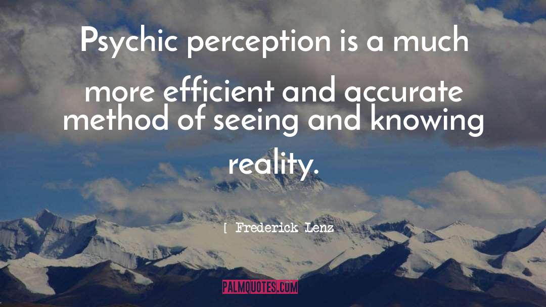 Expectations Vs Reality quotes by Frederick Lenz