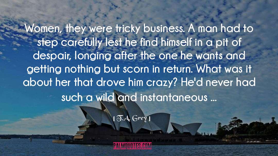 Expecting Nothing In Return quotes by T.A. Grey