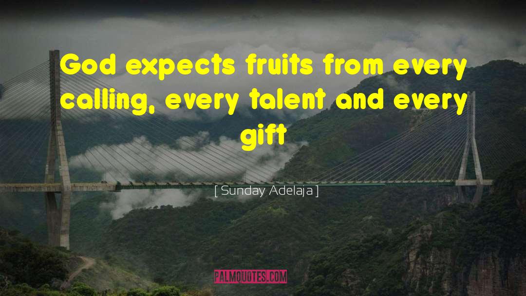 Expects quotes by Sunday Adelaja