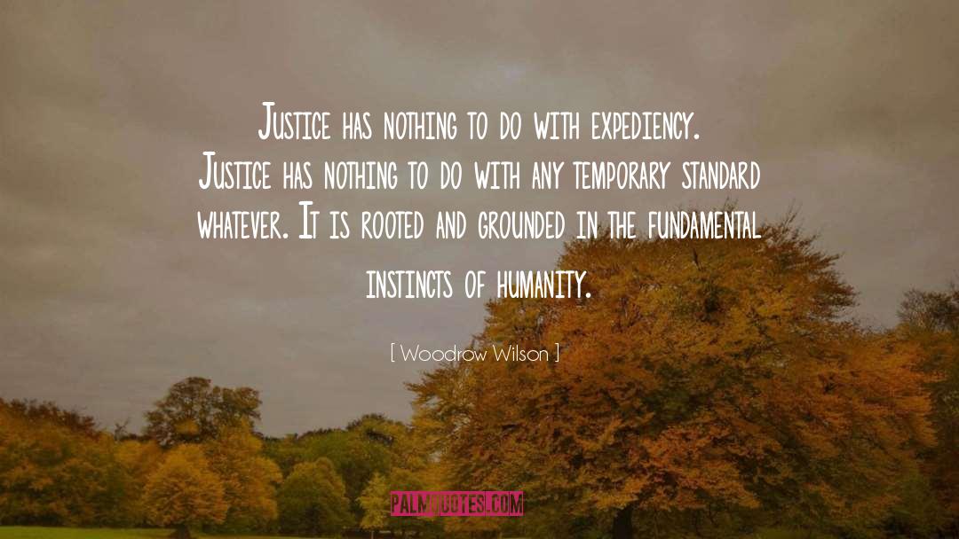 Expediency quotes by Woodrow Wilson