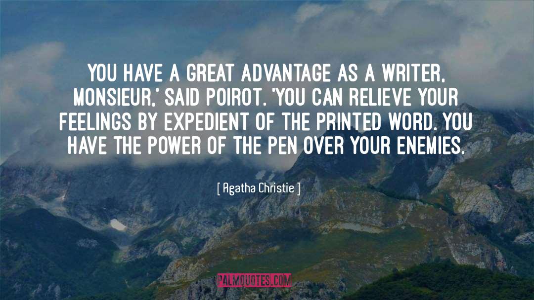 Expedient quotes by Agatha Christie