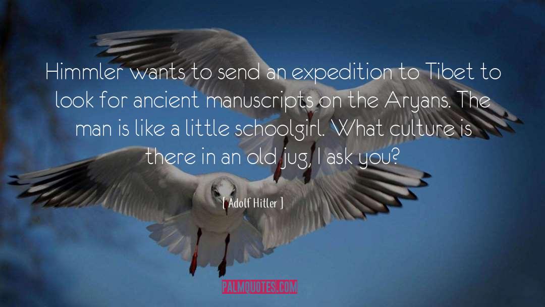 Expedition quotes by Adolf Hitler