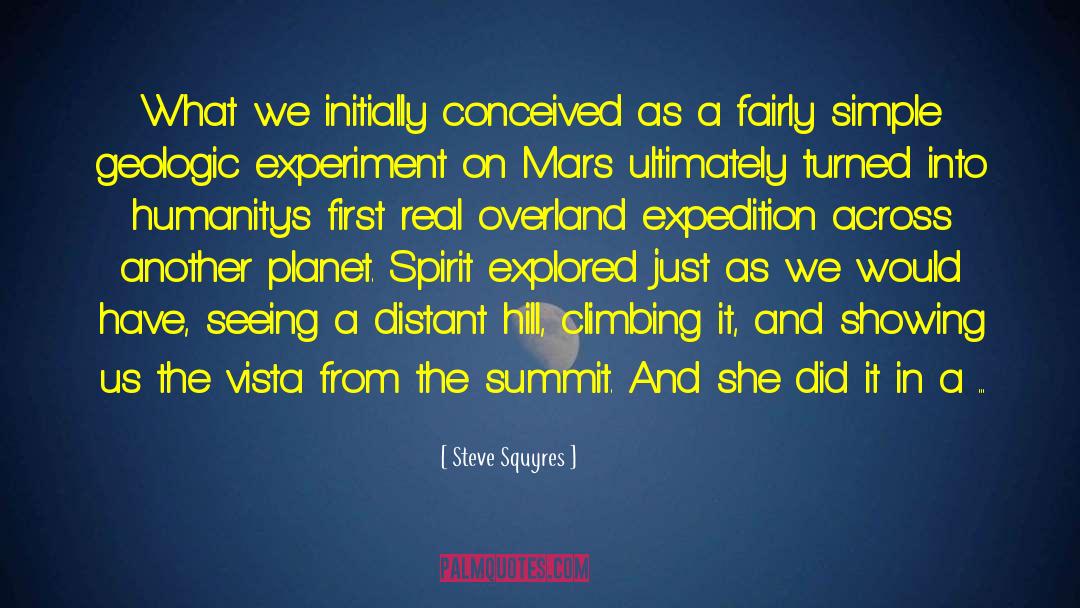 Expedition quotes by Steve Squyres