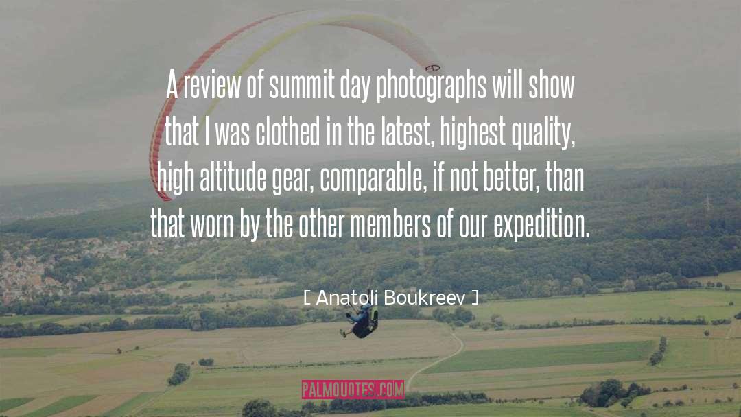 Expedition quotes by Anatoli Boukreev