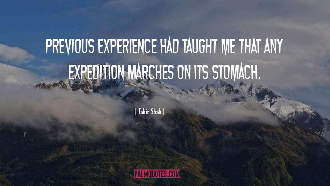 Expedition quotes by Tahir Shah