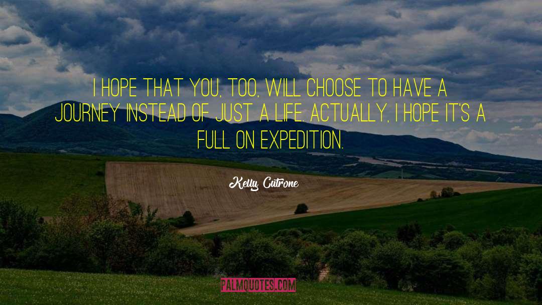 Expeditions quotes by Kelly Cutrone