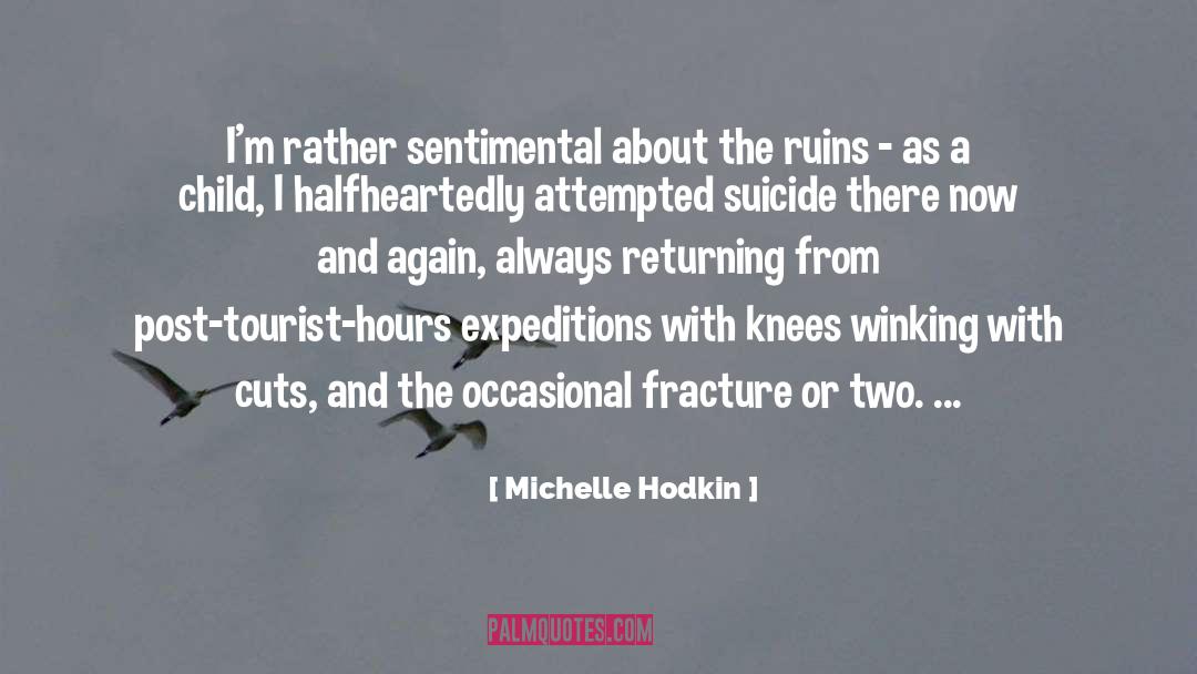 Expeditions quotes by Michelle Hodkin