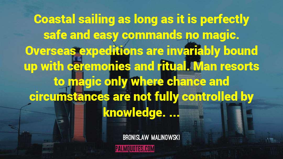 Expeditions quotes by Bronislaw Malinowski