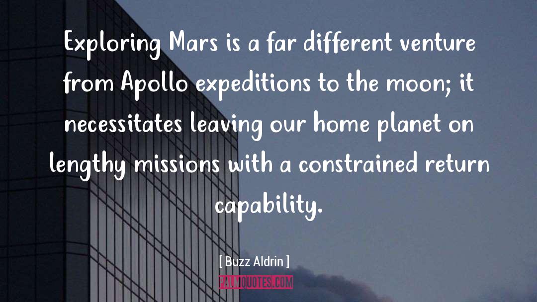 Expeditions quotes by Buzz Aldrin