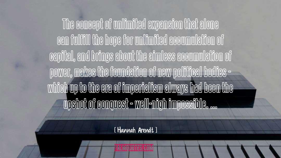 Expeditions Unlimited quotes by Hannah Arendt