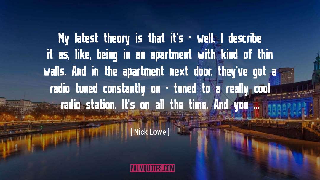 Expendability Theory quotes by Nick Lowe