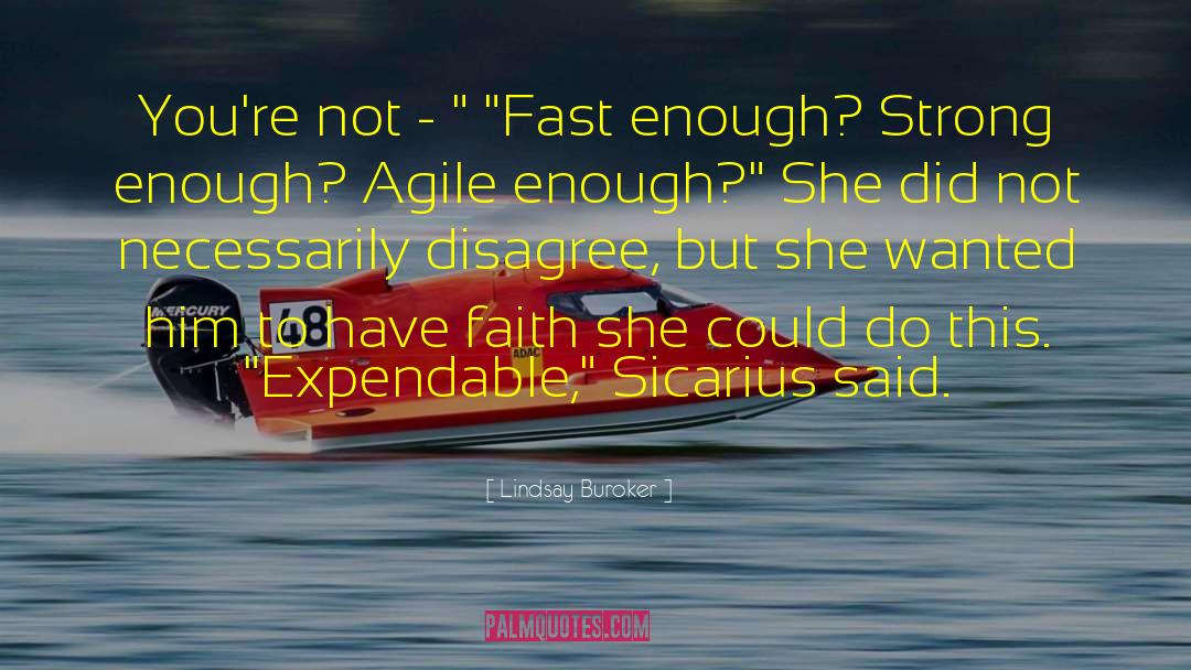 Expendable quotes by Lindsay Buroker