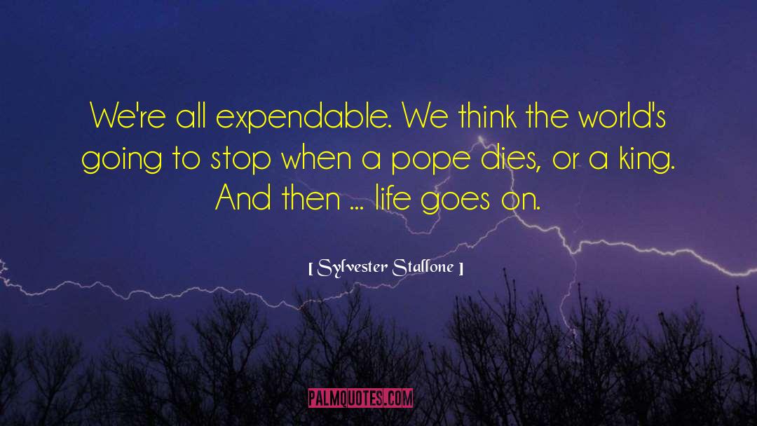 Expendables quotes by Sylvester Stallone