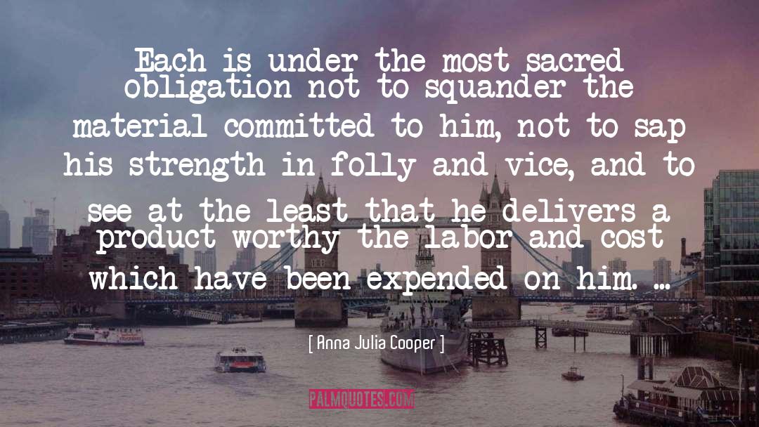 Expended quotes by Anna Julia Cooper