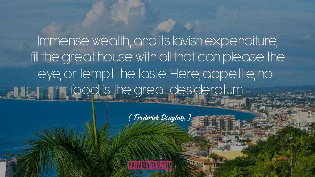 Expenditure quotes by Frederick Douglass