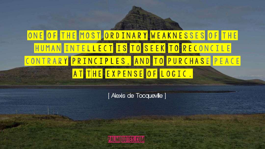 Expenses quotes by Alexis De Tocqueville