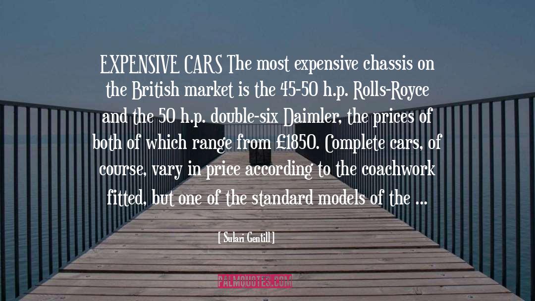 Expensive Cars quotes by Sulari Gentill