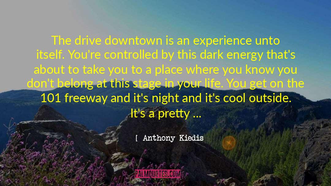 Experience Inspiration quotes by Anthony Kiedis