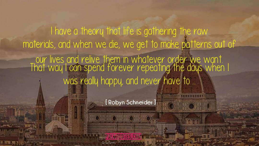 Experience Is A Great Teacher quotes by Robyn Schneider