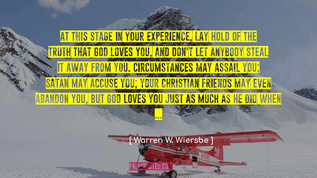 Experience It Tours quotes by Warren W. Wiersbe