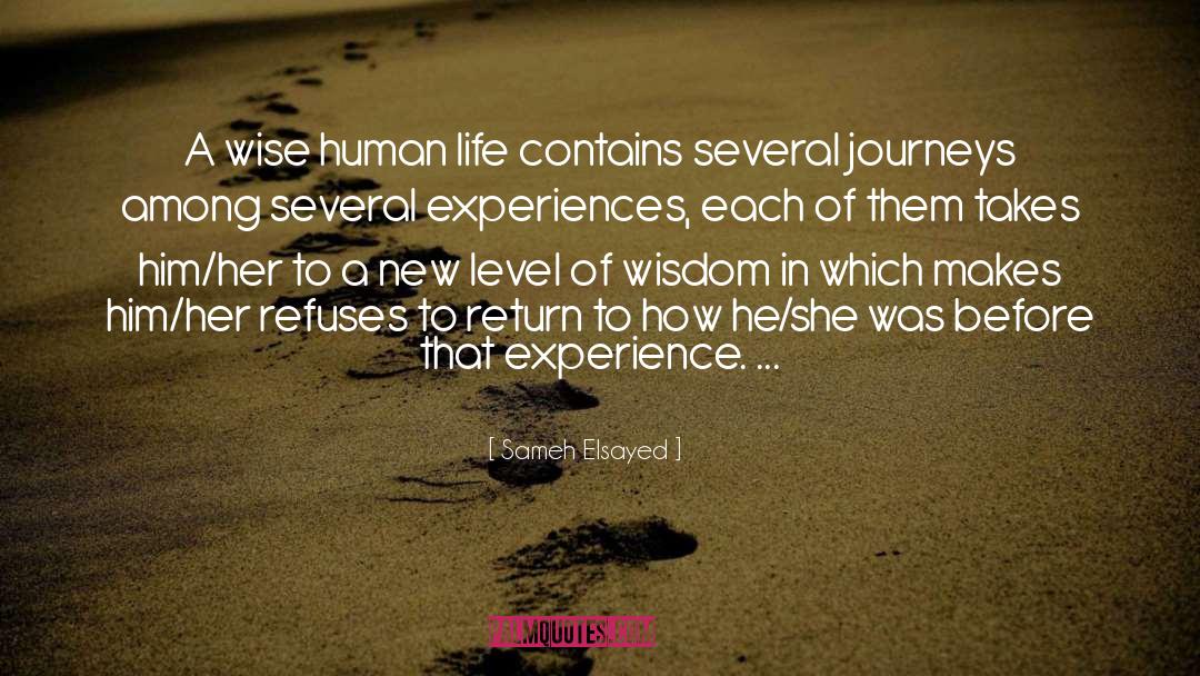 Experience Plus quotes by Sameh Elsayed