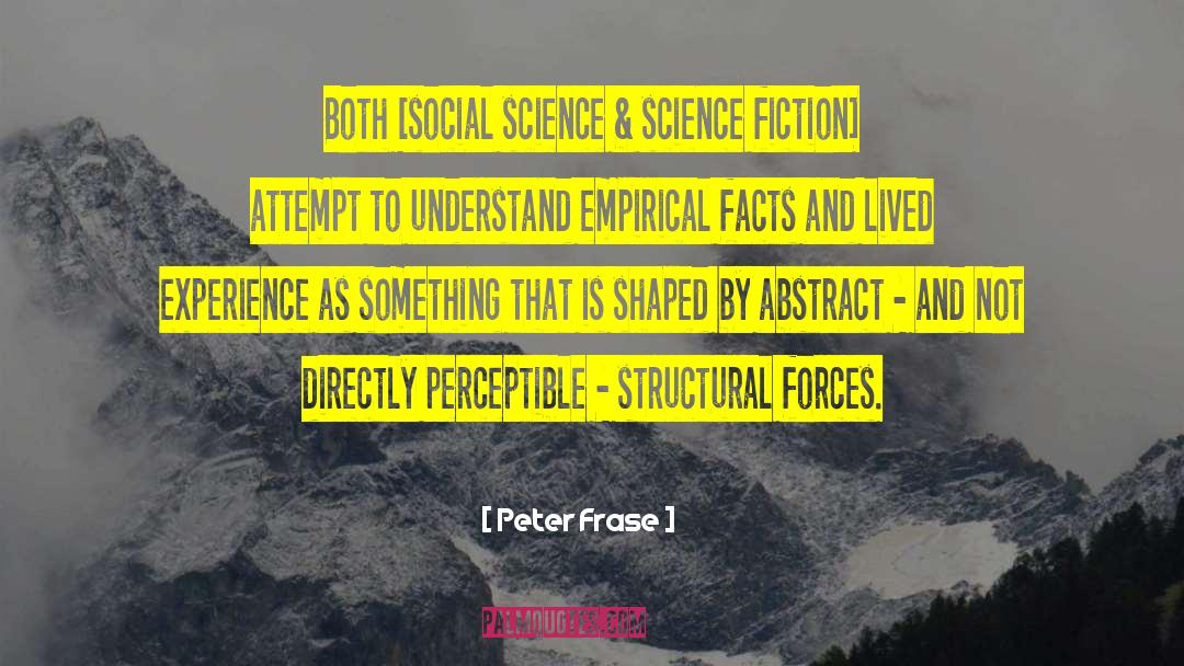 Experience Plus quotes by Peter Frase