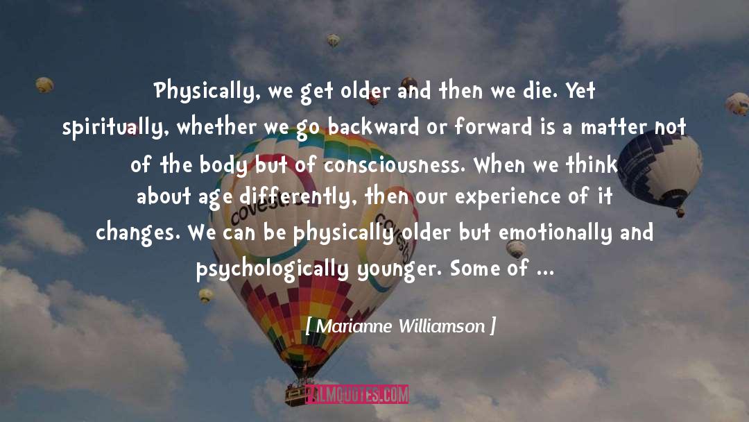 Experience Plus quotes by Marianne Williamson