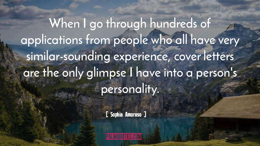 Experience quotes by Sophia Amoruso