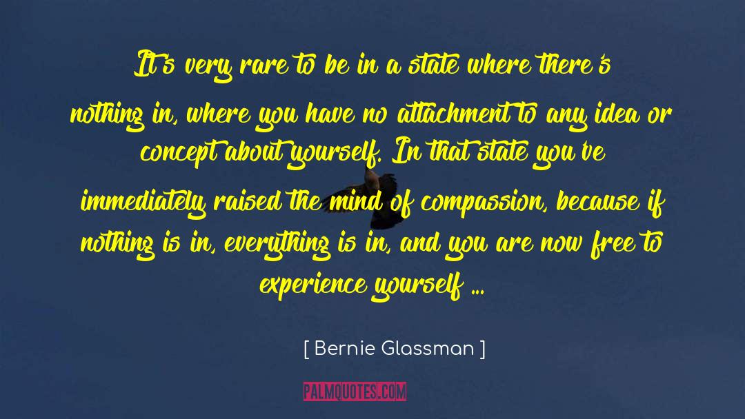 Experience Yourself quotes by Bernie Glassman