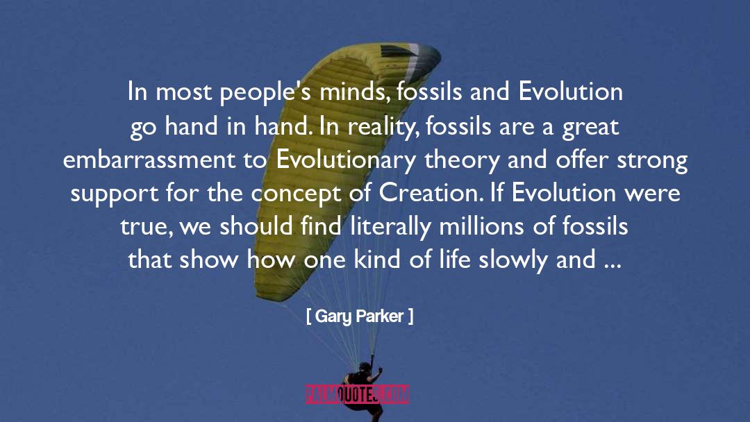 Experienced Fact quotes by Gary Parker