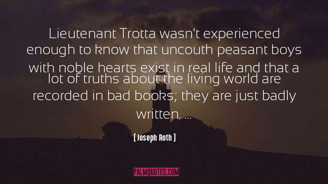 Experienced quotes by Joseph Roth