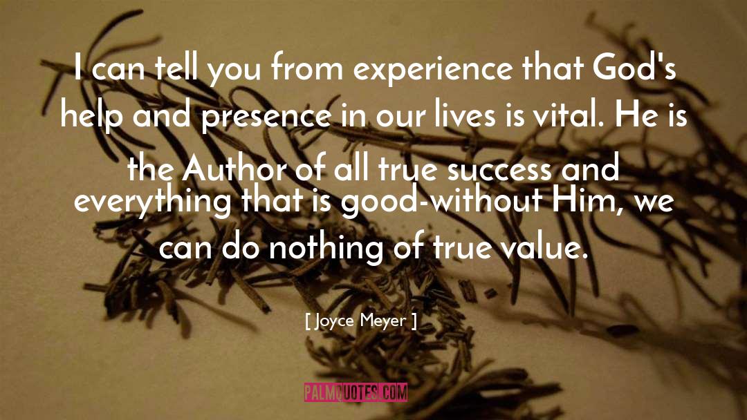 Experiencing Everything quotes by Joyce Meyer