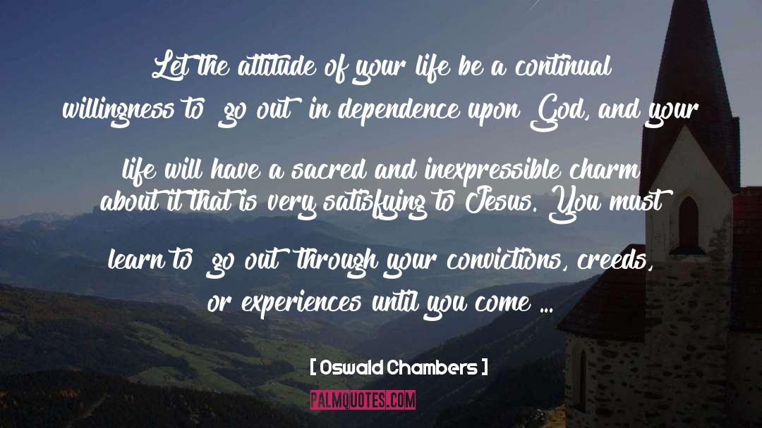 Experiencing God quotes by Oswald Chambers