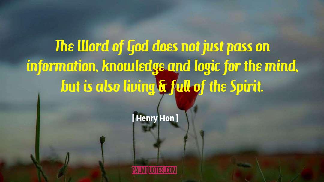 Experiencing God quotes by Henry Hon