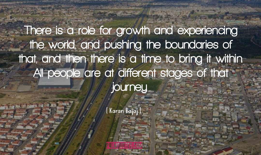 Experiencing The World quotes by Karan Bajaj