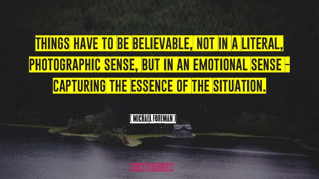 Experiencing Things quotes by Michael Foreman