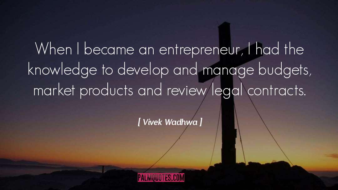 Experiential Knowledge quotes by Vivek Wadhwa