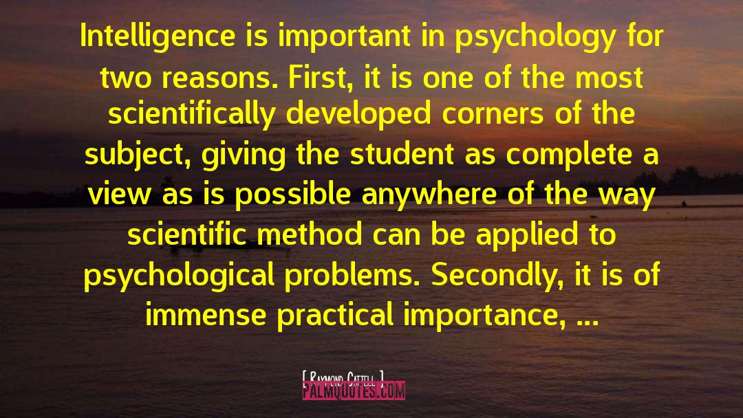 Experimental Psychology quotes by Raymond Cattell