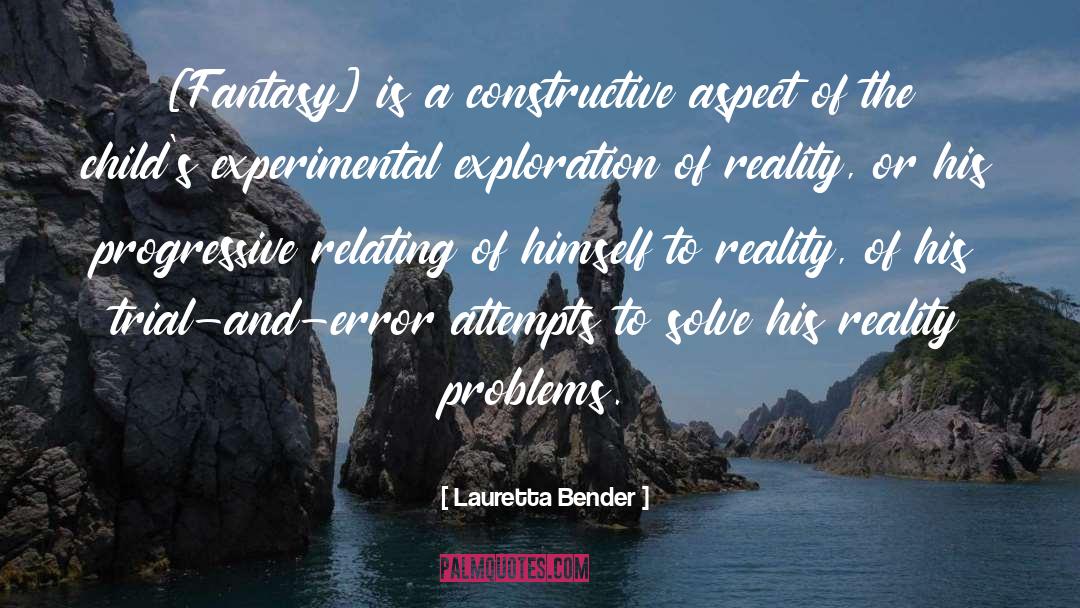 Experimental quotes by Lauretta Bender