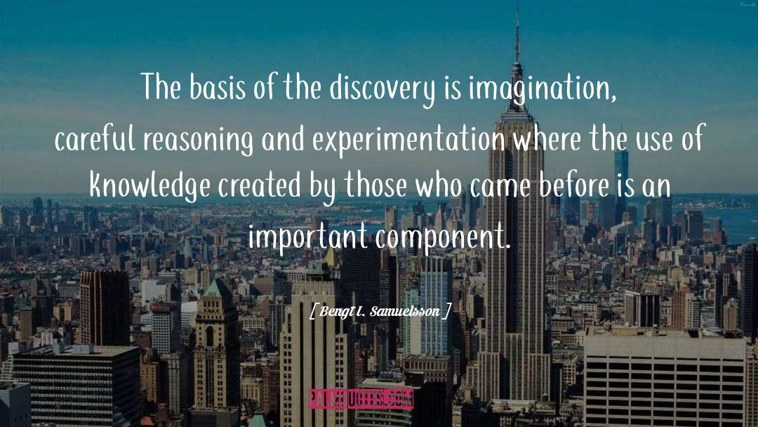 Experimentation quotes by Bengt I. Samuelsson