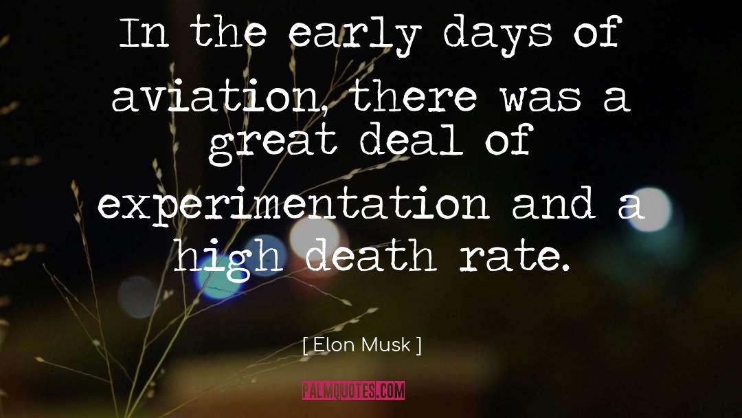 Experimentation quotes by Elon Musk