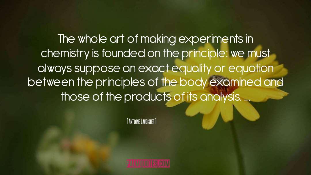 Experiments quotes by Antoine Lavoisier